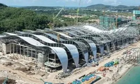 Cận cảnh đại công trường Trung tâm Hội nghị APEC trước ngày về đích