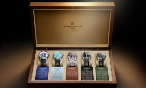Frederique Constant mang bộ sưu tập giới hạn The Elements trị giá gần 3 tỷ đồng đến Việt Nam