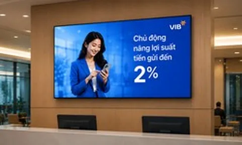 VIB Up: Tặng đến 2%/năm lãi suất cho tiền gửi theo tháng cùng loạt đặc quyền thành viên