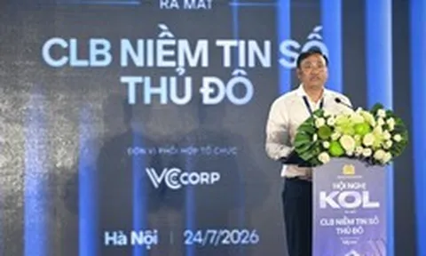 Chính thức ra mắt Câu lạc bộ Niềm tin số Thủ đô, kết nối KOL, doanh nghiệp và cơ quan quản lý xây dựng môi trường số an toàn