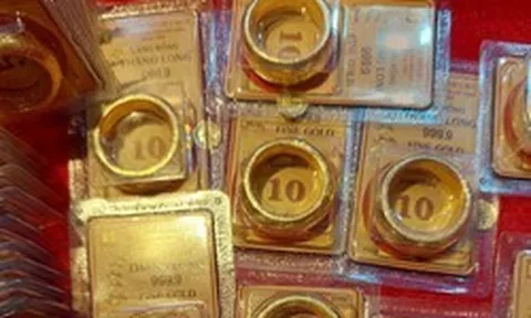 Giá vàng nhẫn trơn, vàng miếng sáng 16/8 tại SJC, PNJ, DOJI và Bảo Tín Mạnh Hải