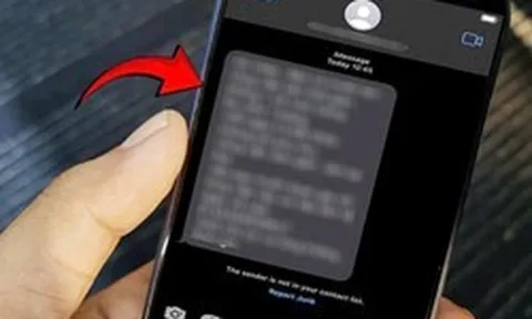 Công an phát thông báo đến những ai nhận được tin nhắn SMS gửi từ số điện thoại +212 649 020 639 với nội dung sau
