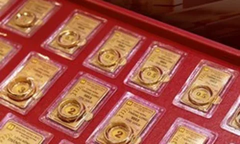 Giá vàng nhẫn trơn, vàng miếng chiều tối 31/8 tại SJC, PNJ, DOJI, Bảo Tín Minh Châu và Phú Quý