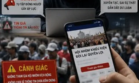 Cảnh báo chiêu mượn danh hỗ trợ pháp lý để kích động, lôi kéo người dân