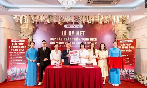 Delixi - Khoa Kim ký kết hợp tác toàn diện, đưa thương hiệu thiết bị điện quốc tế chính hãng đến hàng triệu gia đình Việt