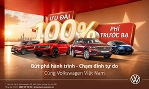 Volkswagen ưu đãi đến 100% phí trước bạ – Thời điểm vàng sở hữu xe Đức