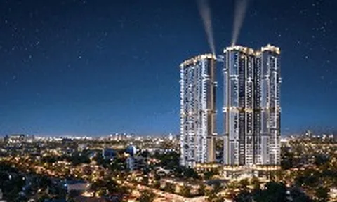 Việt Nam đang sở hữu toà tháp đôi có cầu kính trên không cao nhất cả nước, xác lập kỷ lục ngay ngày khánh thành