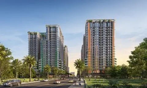 Khám phá kiến trúc mang dấu ấn hoa mai của Tháp Mùa xuân tại FourS Tower