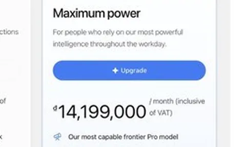 ChatGPT thêm gói Pro 500 USD, gói Pro 200 USD bị giảm hạn mức