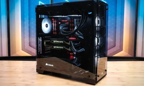 Đặt case PC trực tiếp dưới sàn nhà, tiềm ẩn rủi ro nhiều người không để ý đến