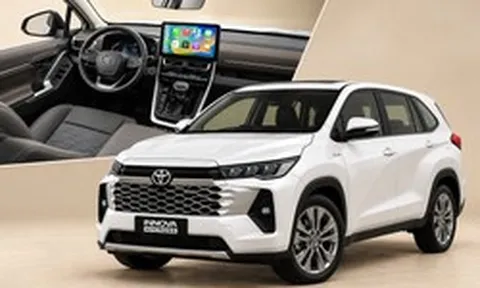 Xem trước Toyota Innova Cross mới sắp ra mắt tháng sau: Mặt trước thay đổi lớn, màn hình lớn hơn, vẫn đủ tùy chọn xăng, hybrid