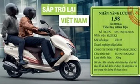 Xe tay ga Suzuki Burgman Street lộ thông số tại Việt Nam, tiết kiệm hơn Honda Lead