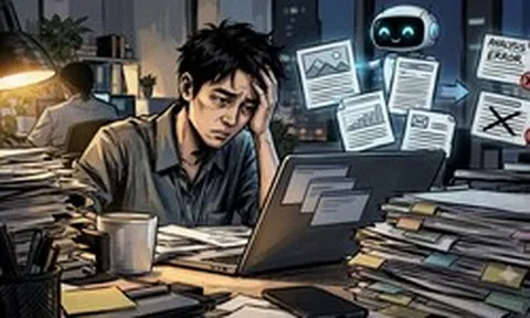 Nhân viên nhàn thân nhờ làm việc bằng AI, sếp kiệt sức chạy theo sửa lỗi