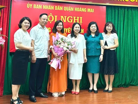 Trường Mầm non Hoàng Văn Thụ: Cô giáo Nguyễn Thị Hương - Phó Hiệu trưởng, Chủ tịch công đoàn, năng động, tâm huyết và sáng tạo