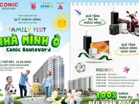 Chuỗi hoạt động hấp dẫn tại “Family Fest - nhà mình ở Conic Boulevard”