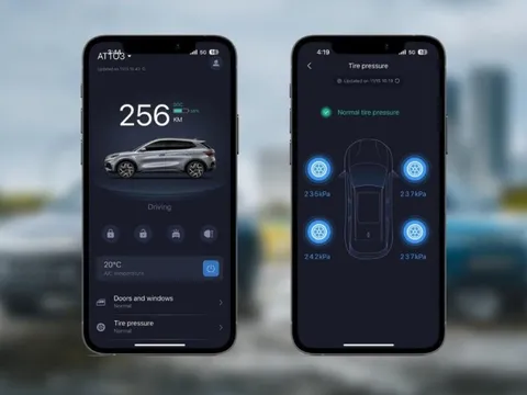Ứng dụng BYD giá 15 triệu đồng cho chủ xe tại Việt Nam: Mở, khóa xe, bật điều hòa từ xa, kiểm tra tình trạng pin xe