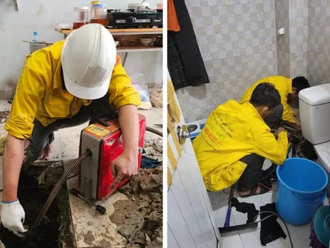 Cảnh báo nguy hiểm khi tự thông cống nghẹt