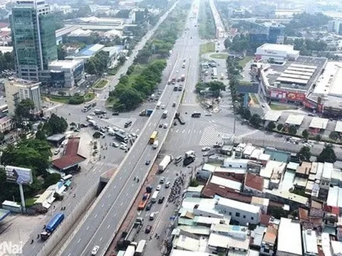 Tuyến đường huyết mạch tại Đồng Nai được mở rộng lên 10 làn xe, người dân sẽ hết cảnh kẹt xe