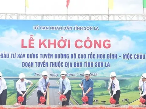Khởi công tuyến cao tốc Hòa Bình - Mộc Châu