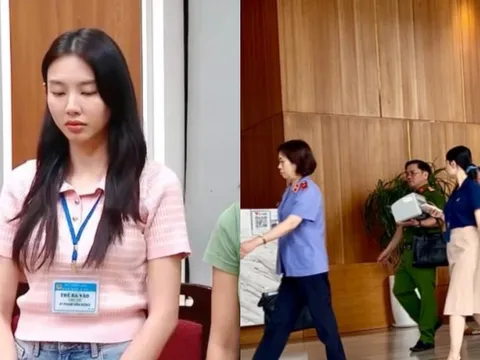 Khám xét nơi ở của Hoa hậu Nguyễn Thúc Thùy Tiên tại quận 4, lực lượng chức năng thu về nhiều tài liệu