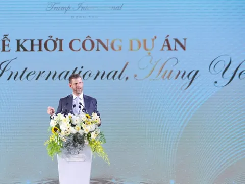 Dự án 1,5 tỷ USD tại Hưng Yên mà con trai ông Trump hứa sẽ khiến thế giới phải 'ghen tị': Được thuê đất tới 2075, hoàn thành trong 2 năm