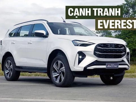 Đại lý báo Isuzu mu-X 2025 ra mắt Việt Nam tháng sau, cạnh tranh Everest bằng thiết kế mới long lanh, động cơ có thể gây tranh cãi