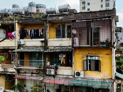 Hiện trạng 2 khu tập thể cũ ở Hà Nội dự kiến cải tạo thành cao ốc từ 40 tầng