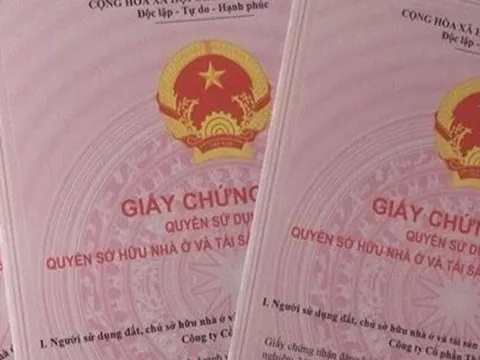 Đề xuất cấp sổ hồng điện tử tích hợp căn cước