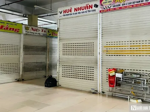 Hé lộ nguyên nhân khiến hàng loạt ki ốt chợ lớn nhất Nghệ An bất ngờ đóng cửa