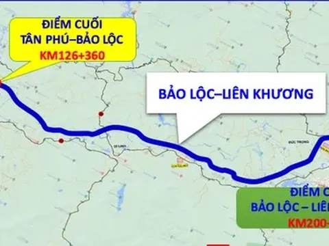 Phê duyệt dự án cao tốc Tân Phú (Đồng Nai) - Bảo Lộc (Lâm Đồng)