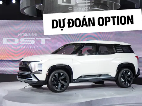 Xem thực tế Mitsubishi DST Concept ngoài đời thực: Hàng 3 cực rộng, có ADAS, nhiều điểm giống Xforce đang bán chạy