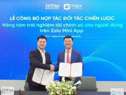 TNEX Finance cùng Fiza mở rộng hệ sinh thái tài chính số trên Zalo