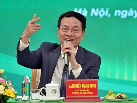 Bộ trưởng Nguyễn Mạnh Hùng nói về hợp tác quốc tế trong khoa học công nghệ: "Việt Nam không đi xin nữa, phải có cái Việt Nam mang ra, có cái Việt Nam mang về"