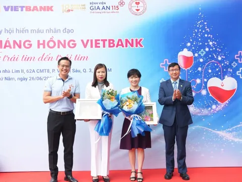 Hơn 200 CBNV tham gia hiến máu tình nguyện Tháng hồng Vietbank