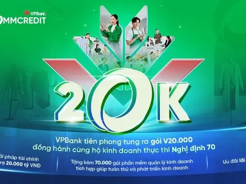 VPBank tung gói giải pháp toàn diện cùng hộ kinh doanh bắt nhịp NĐ 70