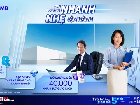 MB triển khai giải pháp chi lương siêu tốc, thúc đẩy quản trị doanh nghiệp hiệu quả