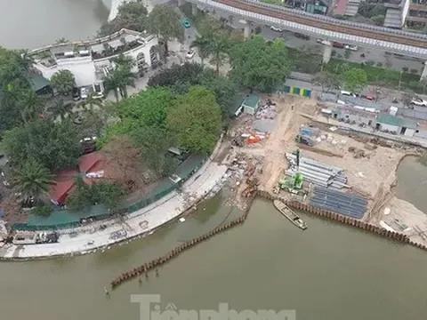 Hà Nội thu hồi bán đảo hồ Đống Đa để làm công viên, cây xanh