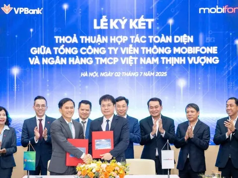 VPBank và MobiFone ký kết thỏa thuận hợp tác chiến lược toàn diện