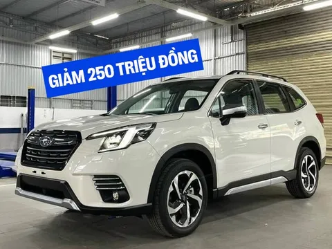 Subaru Forester giảm giá mạnh tại đại lý: Bản đắt nhất còn 949 triệu đồng, thêm cạnh tranh CX-5, CR-V