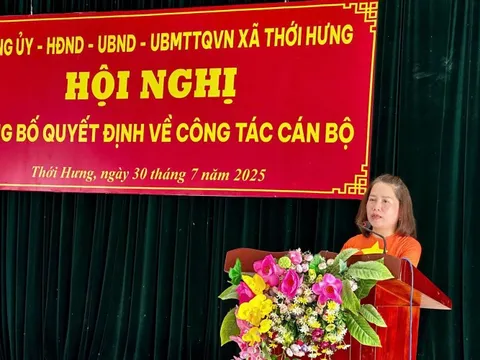 Cần Thơ: Hội nghị công tác cán bộ tại xã Thới Hưng