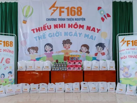 Công ty TNHH Truyền thông và Giải trí F168 vẽ nên bức tranh tương lai từ những nụ cười nhỏ