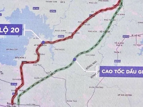 “Chốt” ngày bàn giao mặt bằng dự án đường cao tốc Dầu Giây - Tân Phú, thời gian thi công 24 tháng