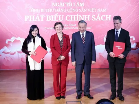 Tổng Bí thư Tô Lâm chứng kiến Vietjet và Đại học Oxford công bố công trình quan trọng cho ngành hàng không