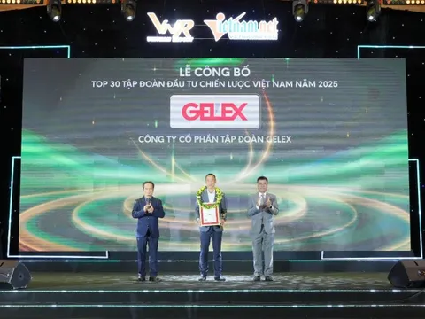 GELEX vào Top 30 Tập đoàn Đầu tư Chiến lược Việt Nam năm 2025