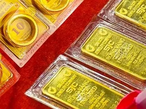 Sáng 1/11, vàng SJC và vàng nhẫn đảo chiều tăng mạnh