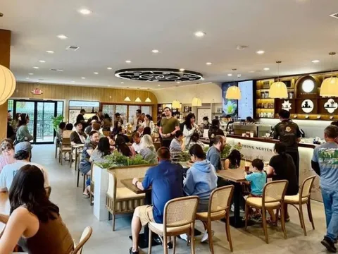 Hệ thống quán Trung Nguyên Legend liên tục phát triển, khẳng định vị thế hàng đầu