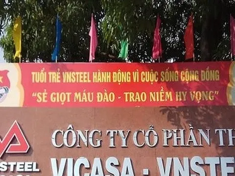 Biến động thượng tầng tại Thép Vicasa - VNSteel