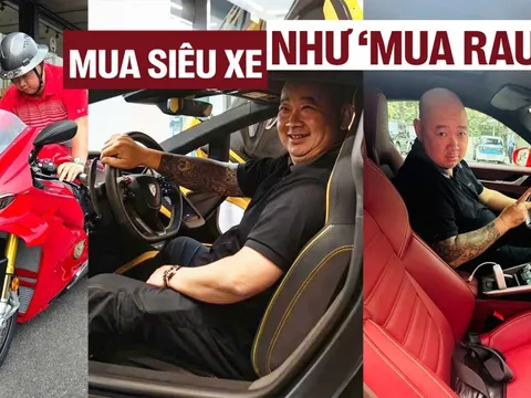 Bí ẩn dân chơi Việt chốt loạt xe khủng hàng chục tỷ sát Tết: Lamborghini đắt ngang 4 căn chung cư cao cấp, mô tô cũng cả tỷ đồng
