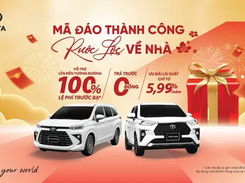 Veloz Cross tiếp tục được giảm đến 66 triệu đồng trong tháng 3/2026