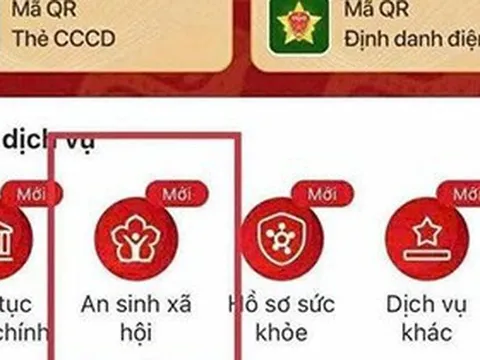 Cách tích hợp tài khoản hưởng an sinh xã hội trên VNeID